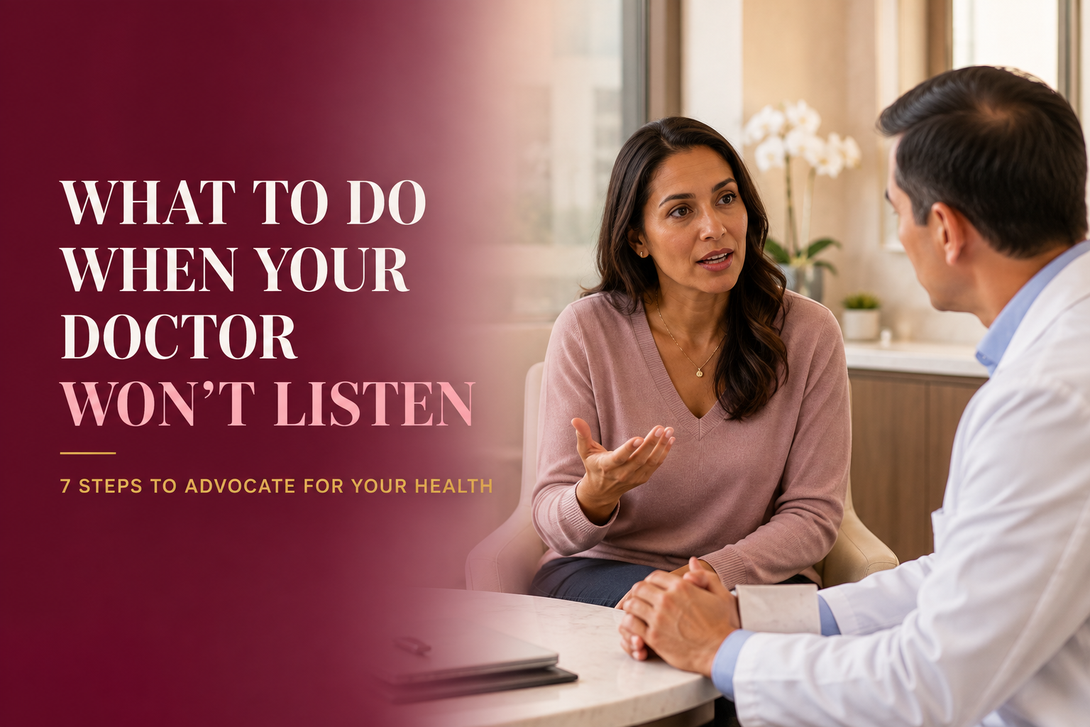 What to Do When Your Doctor Won’t Listen | 7 Steps